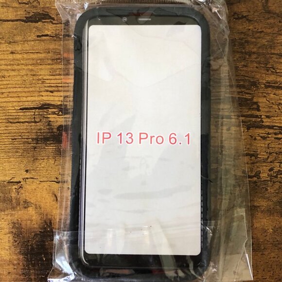 Case Designed for iPhone 13 Pro Max Black Orange - Picture 2 of 3